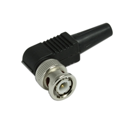 BNC Male L Shape Plug Video Cable Connector to Coaxial Cable BNC Male, BNC L Shape, Plug Video Cable Connector, Coaxial Cable, BNCL